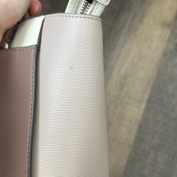 kate spade Taupe and Cream Frannie Medium Satchel - Picture 12 of 12